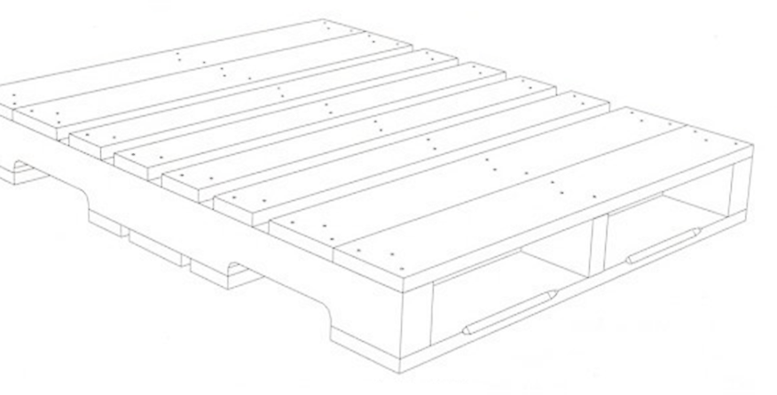 A. Labelle Palettes in Montreal is the supplier of choice for custom wooden pallets. We create your wooden pallet exactly according to your specific needs, load capacity, and required dimensions.