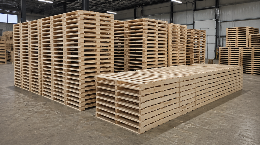 Palettes de bois sur mesure